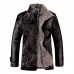 Men's large plush coat winter warm leather jacket HF2701-03-02 Men's large plush coat winter warm leather jacket HF2701-03-02