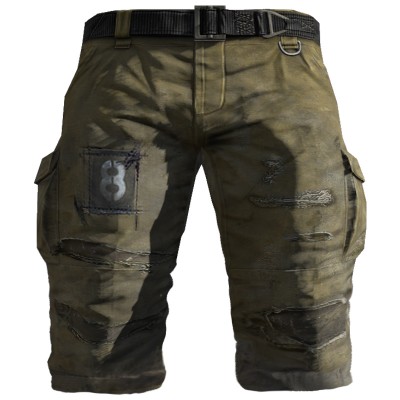 Edgy urban style shorts HF1915-03-04 Edgy urban style shorts HF1915-03-04