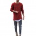 Fashion Men’s Knitting Solid Color O Neck T shirt Long Sleeved Regular Fit Casual T shirt Fashion Men’s Knitting Solid Color O Neck T shirt Long Sleeved Regular Fit Casual T shirt