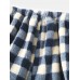 Mens Check Flannel Thicken Warm Elastic Waist Home Sleep Bottoms With Pocket Mens Check Flannel Thicken Warm Elastic Waist Home Sleep Bottoms With Pocket
