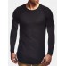 Mens Jacquard Slim Fit Solid Color Cotton Round Neck Casual Long Sleeve T Shirt Mens Jacquard Slim Fit Solid Color Cotton Round Neck Casual Long Sleeve T Shirt