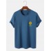 Mens Sunflower Print Round Neck Short Sleeve T Shirt LU MINGKUN-Exclusive link Mens Sunflower Print Round Neck Short Sleeve T Shirt LU MINGKUN-Exclusive link