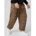 Mens Vintage Plaid Cotton Elastic Waist Drawstring Jogger Pants Mens Vintage Plaid Cotton Elastic Waist Drawstring Jogger Pants