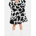 Mens Cow Pattern Print Flannel Two Sided Oversized Blanket Hoodie With Pouch Pocket Mens Cow Pattern Print Flannel Two Sided Oversized Blanket Hoodie With Pouch Pocket