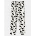 Mens Cows Pattern Thick Elastic Waist Plush Loose Pants Home Sleep Pants Mens Cows Pattern Thick Elastic Waist Plush Loose Pants Home Sleep Pants