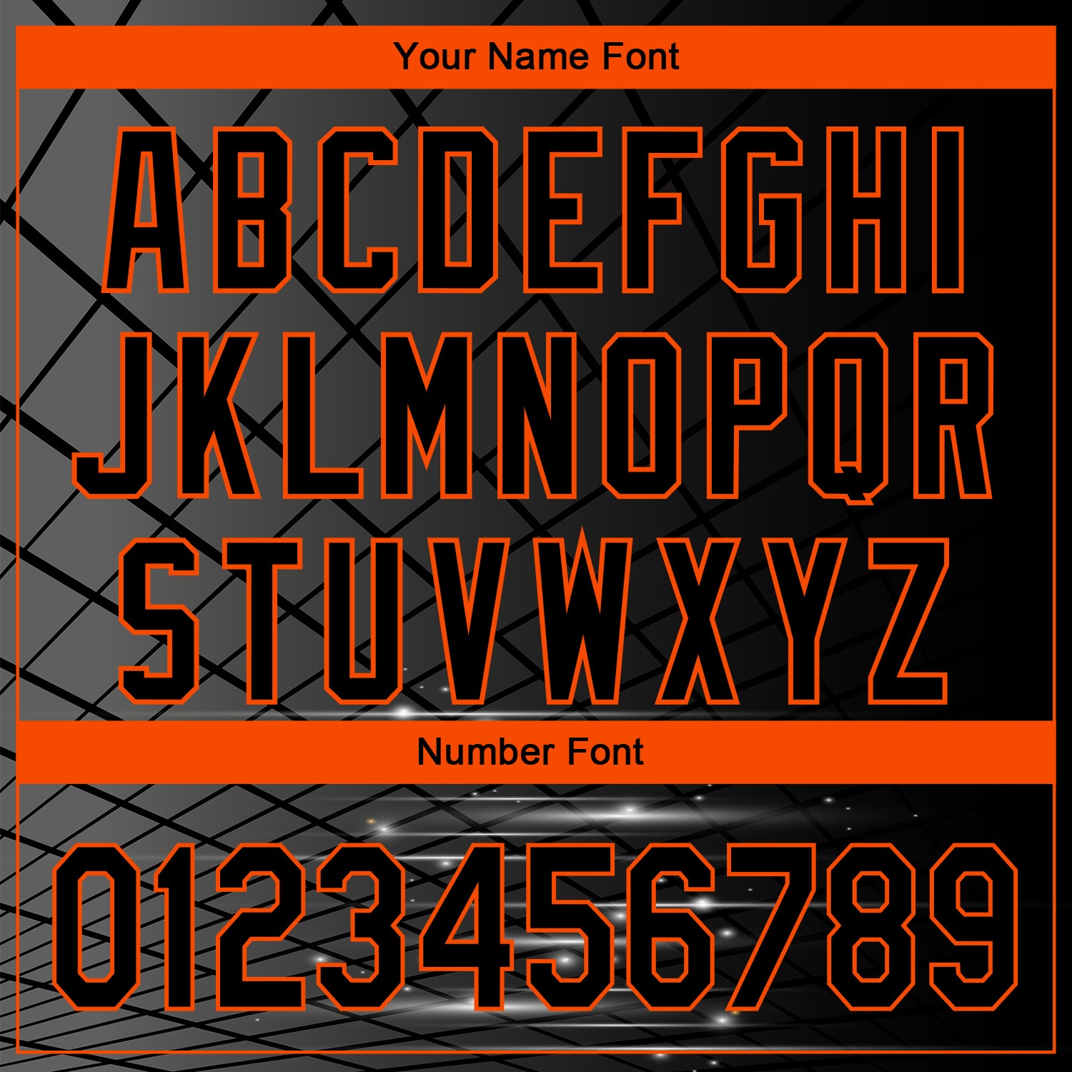 Custom Black Orange 3D Pattern Design Billiards Performance Polo Shirt