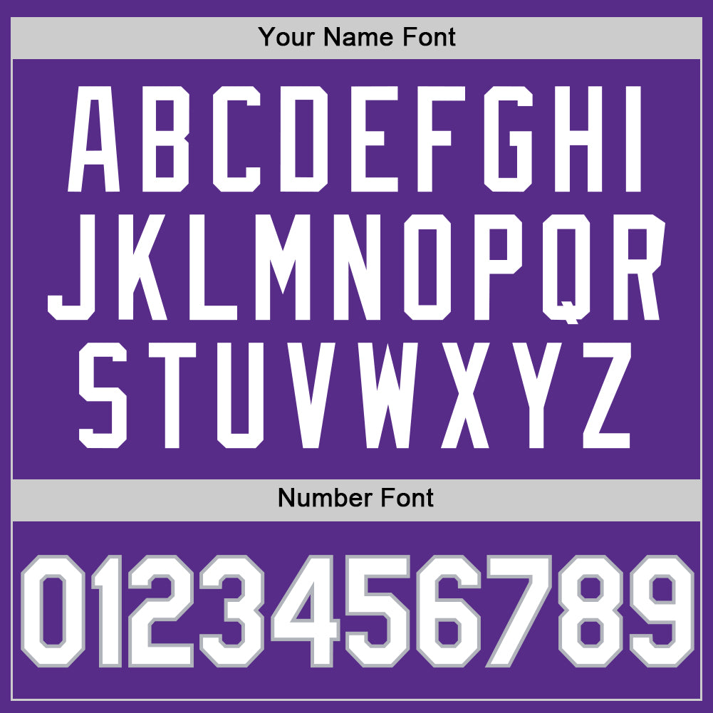 Custom Purple White-Gray Authentic Throwback Basketball Jersey