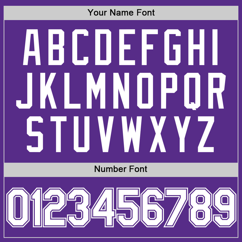 Custom Purple White Authentic Throwback Basketball Jersey